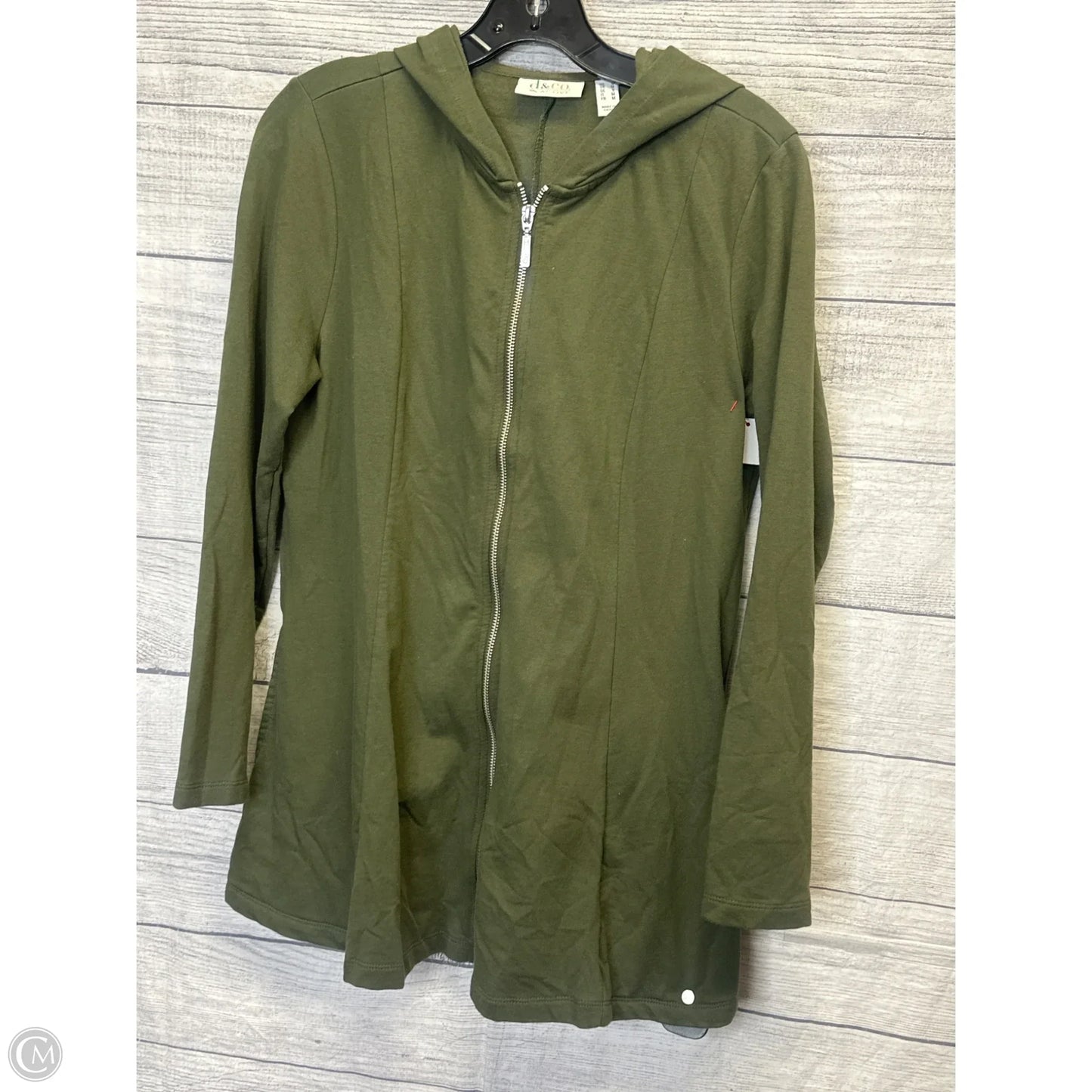 Athletic Jacket By Cmf In Green, Size: S