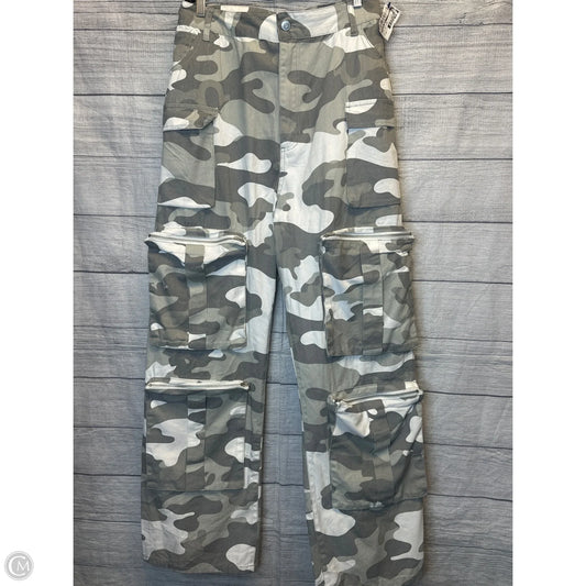 Jeans Wide Leg By Fashion Nova In Camouflage Print, Size: 3x