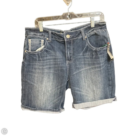 Shorts By New Directions In Blue Denim, Size: 16
