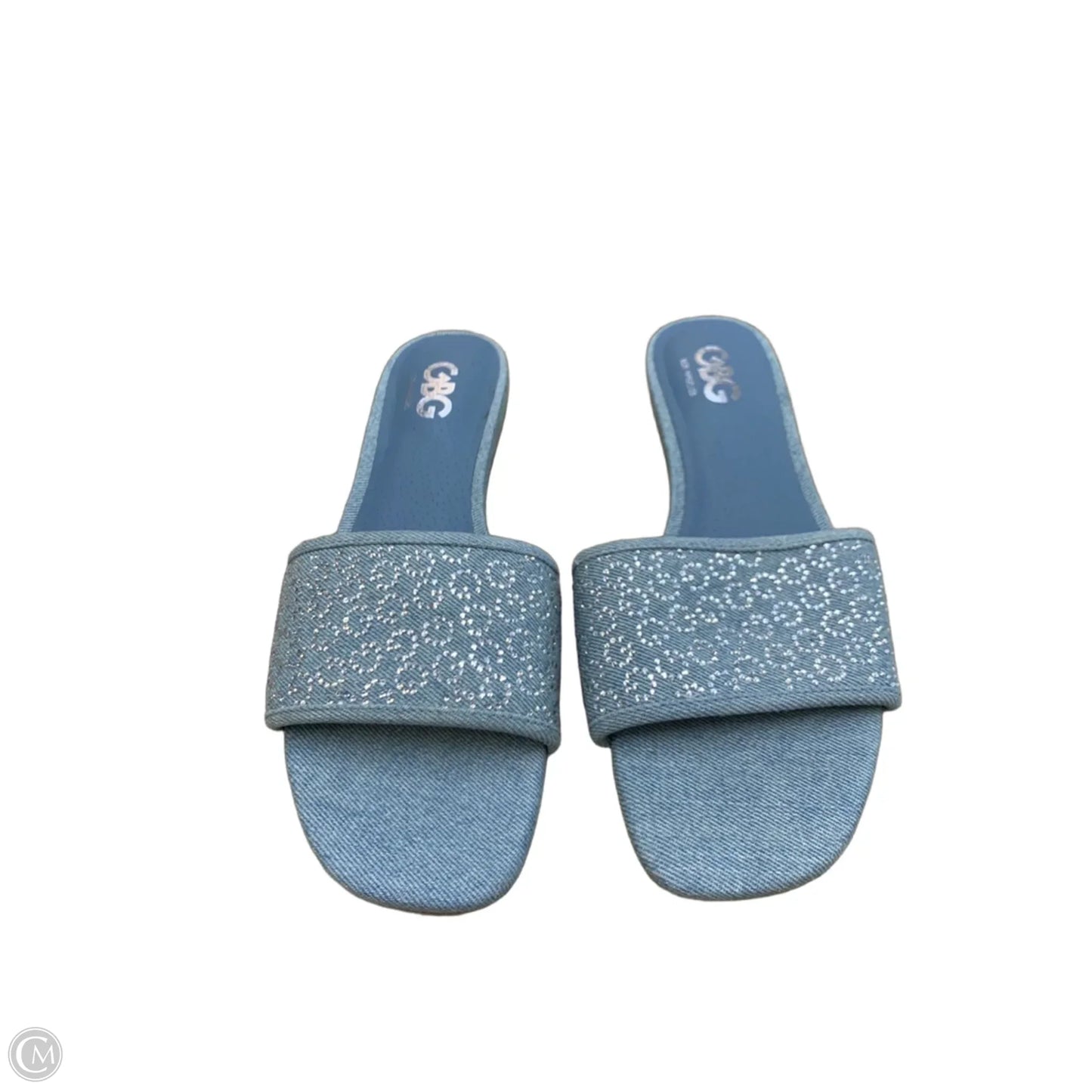 Shoes Flats By Clothes Mentor In Blue, Size: 9.5