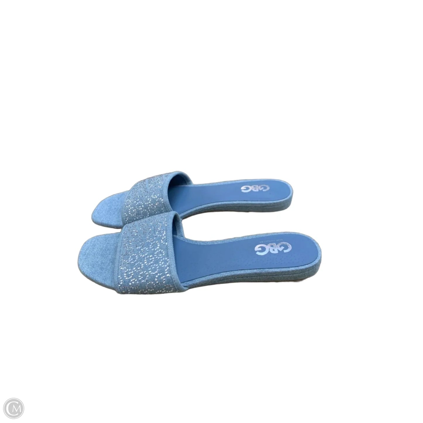 Shoes Flats By Clothes Mentor In Blue, Size: 9.5