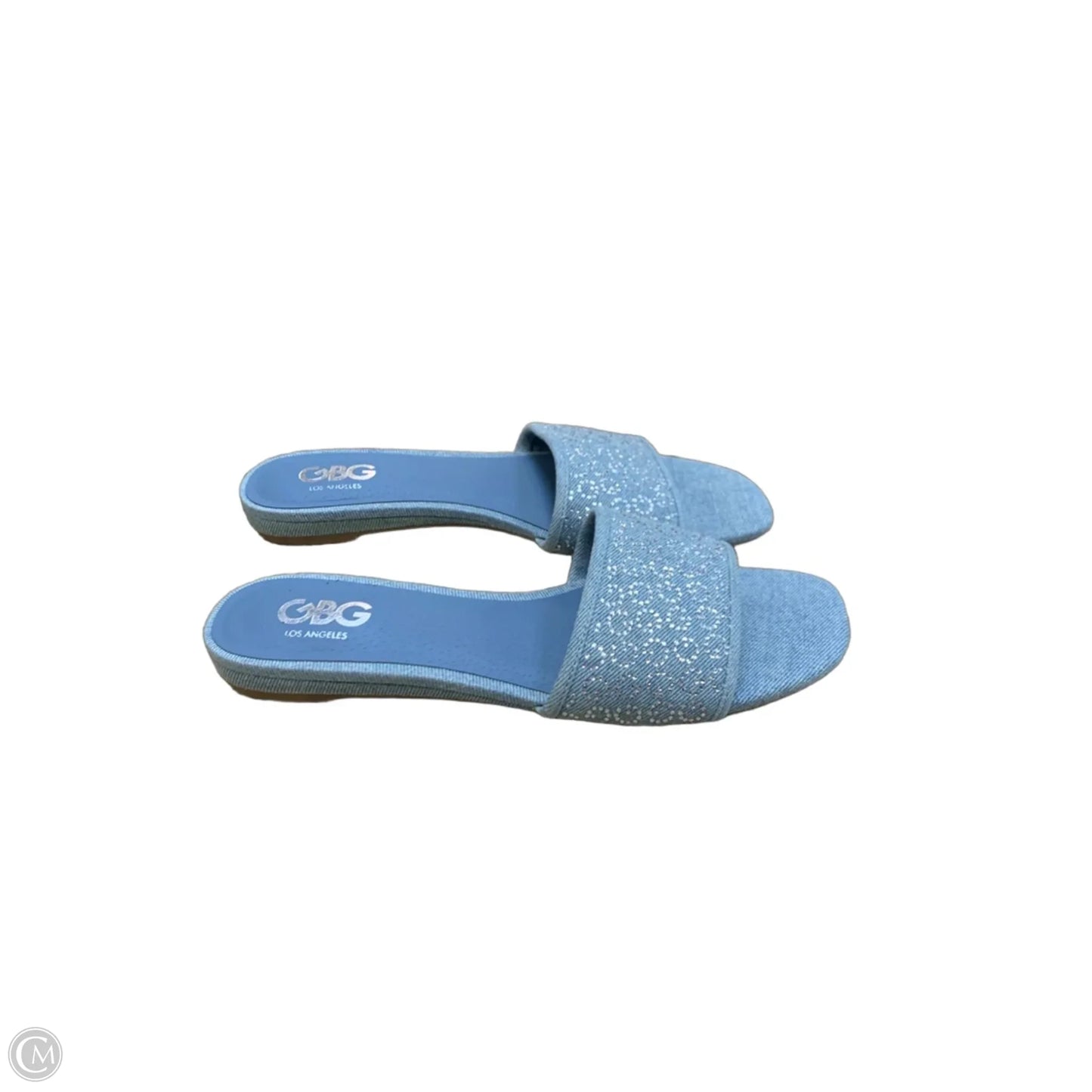 Shoes Flats By Clothes Mentor In Blue, Size: 9.5