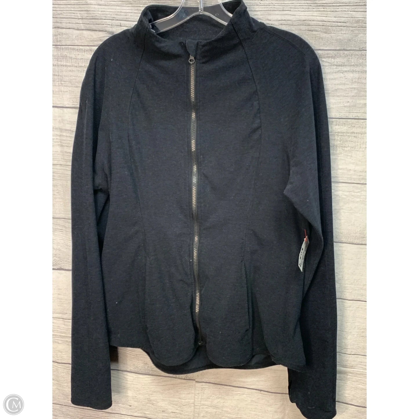 Athletic Jacket By Yogalicious In Black, Size: Xxl