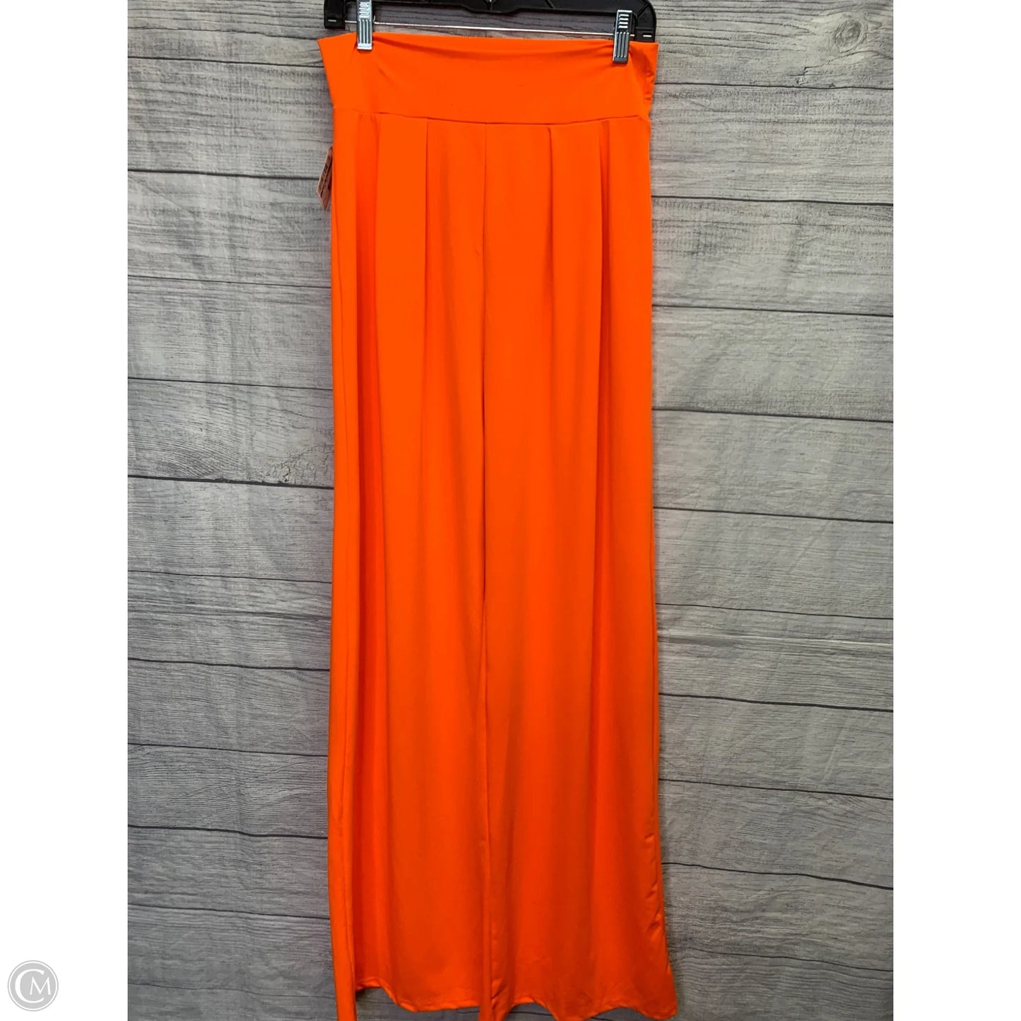 Pants Wide Leg By Clothes Mentor In Orange, Size: L