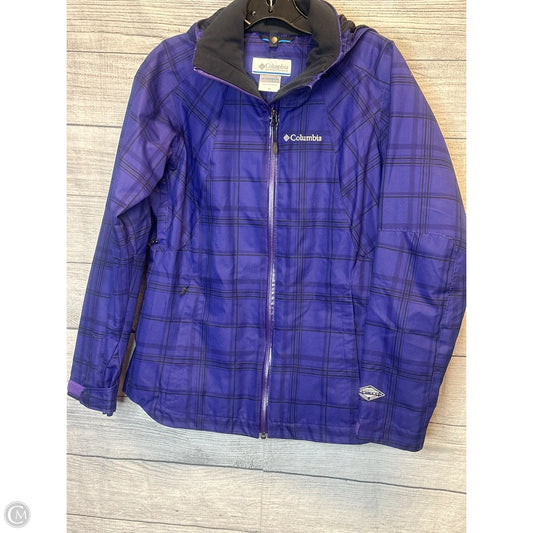 Jacket Fleece By Columbia In Purple, Size: Xs
