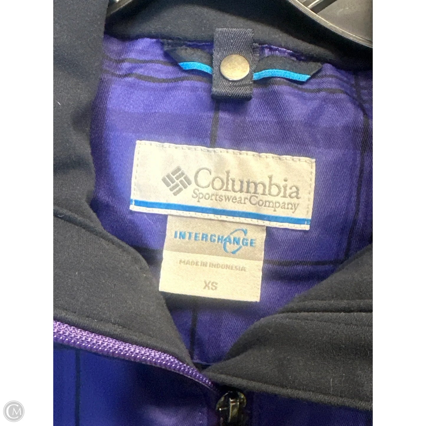 Jacket Fleece By Columbia In Purple, Size: Xs