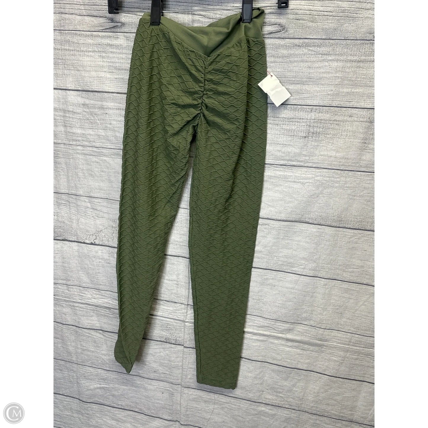 Athletic Leggings By Clothes Mentor In Green, Size: S