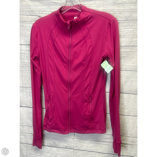 Athletic Jacket By Clothes Mentor In Polkadot Pattern, Size: S