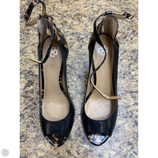 Shoes Heels Stiletto By Ann Taylor In Animal Print, Size: 10