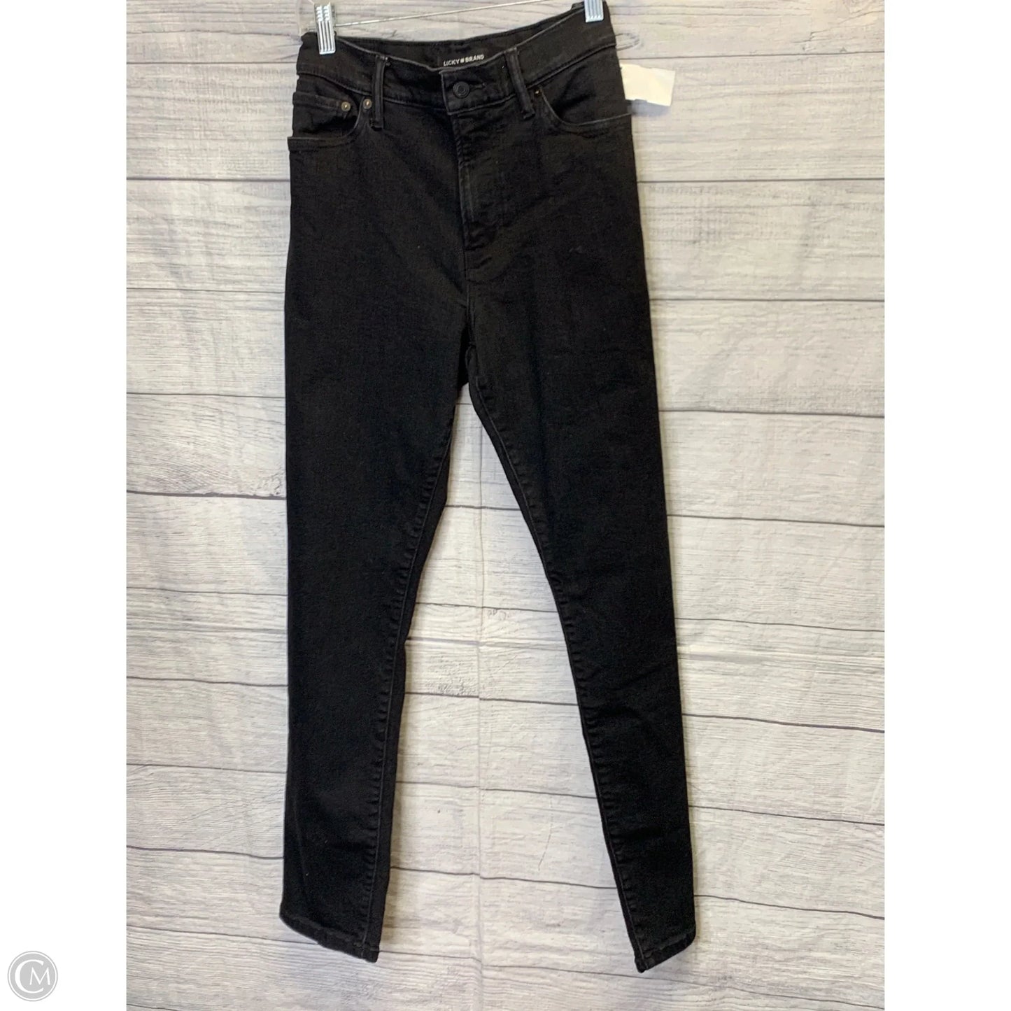 Jeans Boot Cut By Lucky Brand In Black, Size: 32x30