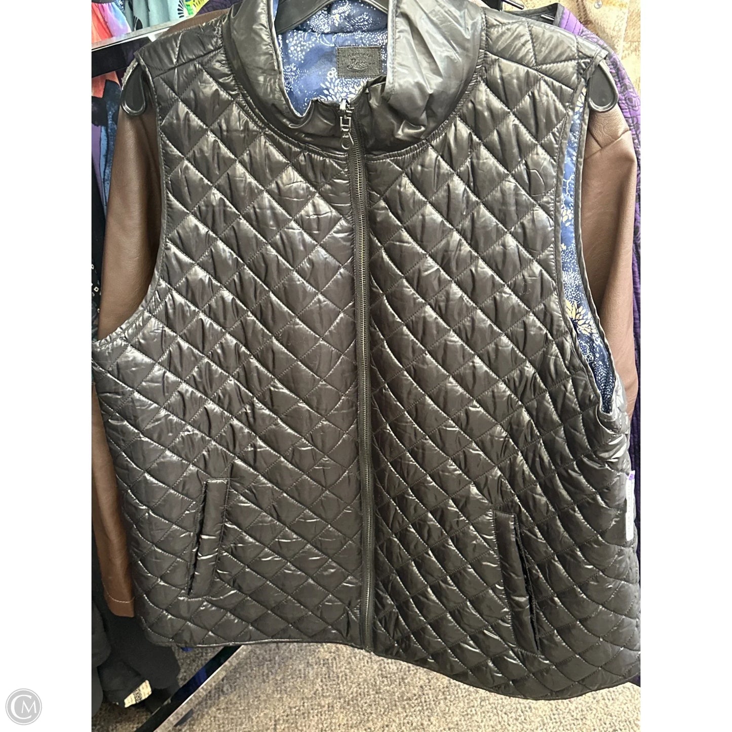 Vest Fleece By Bass In Black, Size: 2x
