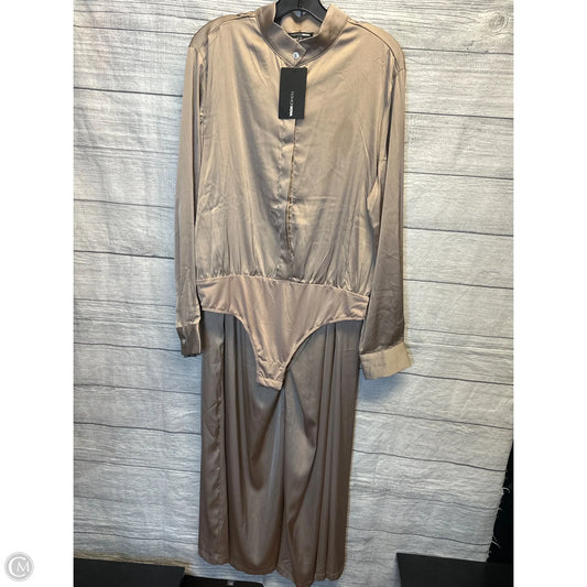 Pants Set 2pc By Fashion Nova In Beige, Size: Xl