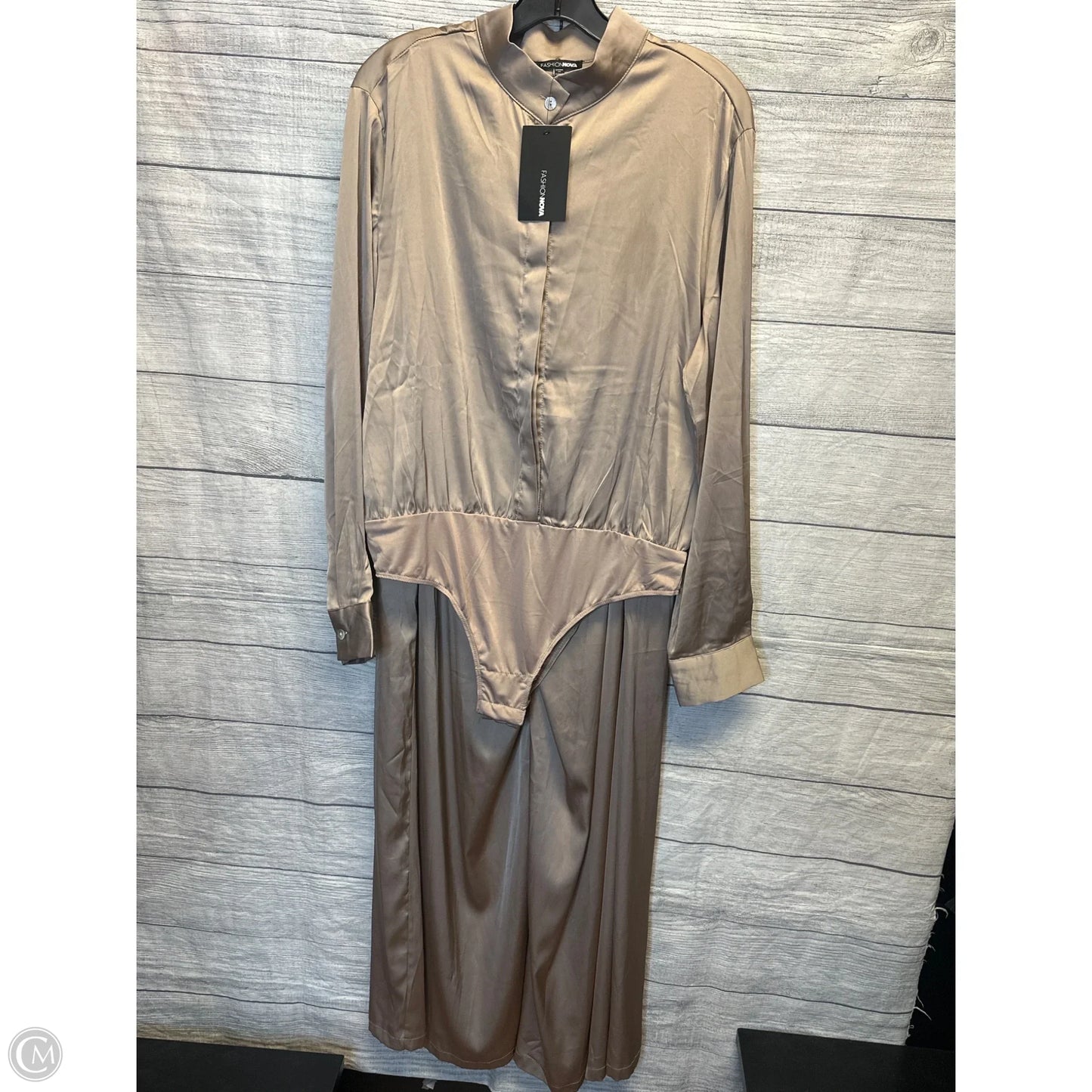Pants Set 2pc By Fashion Nova In Beige, Size: Xl