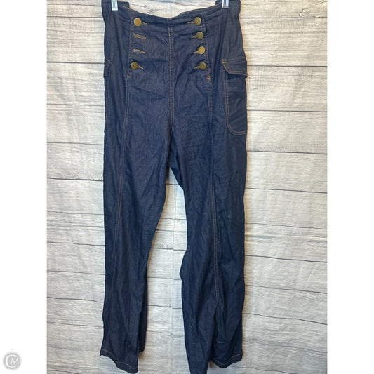Jeans Wide Leg By Ashley Stewart In Navy, Size: 20