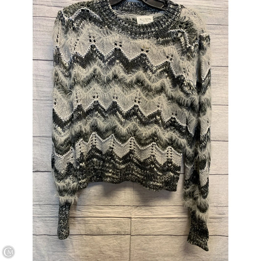 Sweater By Allison In Grey, Size: Xs