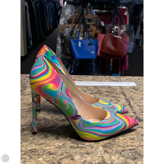 Shoes Heels Stiletto By Rouge In Multi-colored, Size: 8.5