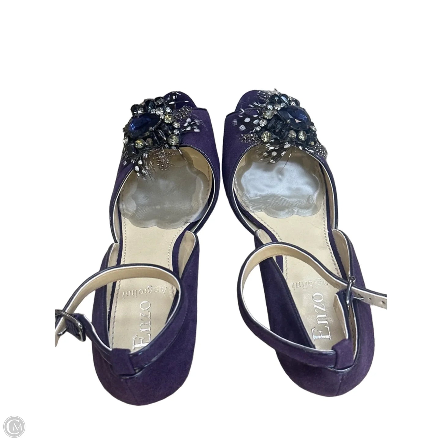 Shoes Heels Stiletto By Enzo Angiolini In Purple, Size: 7.5
