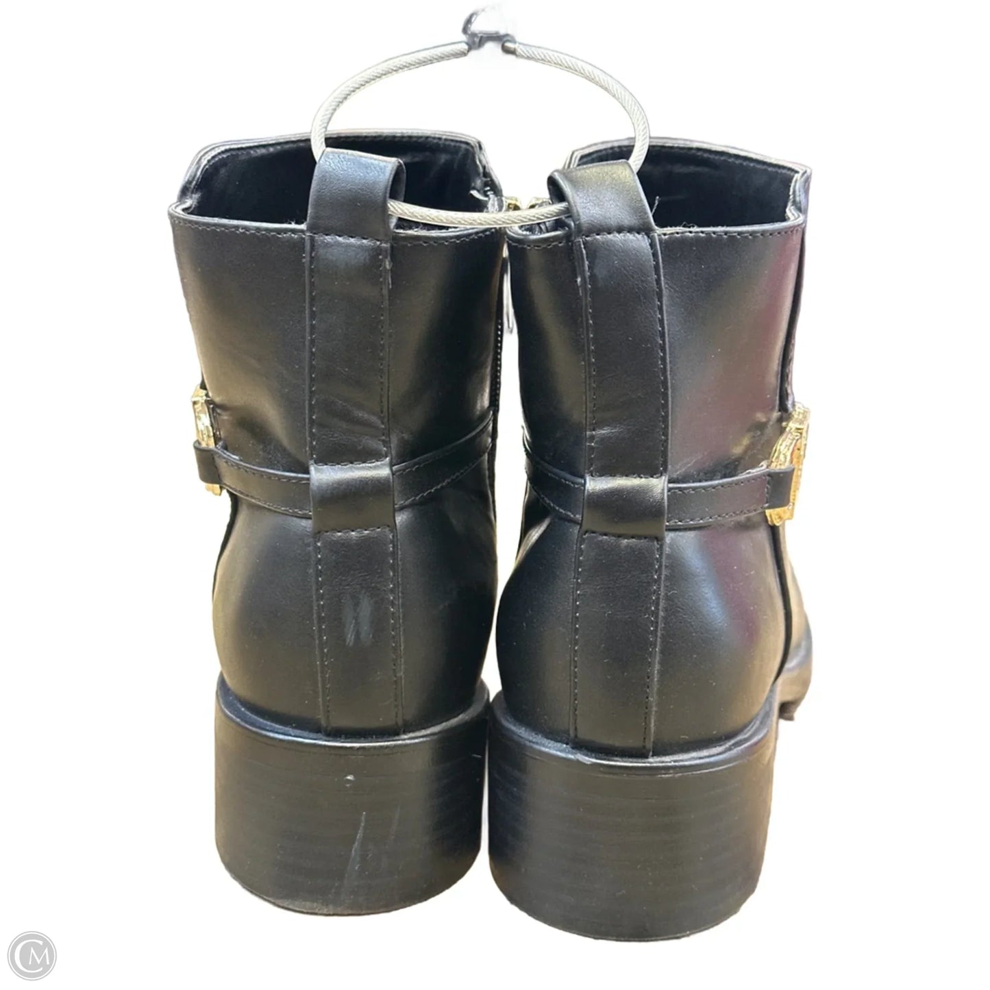 Boots Ankle Flats By Tommy Hilfiger In Black, Size: 8.5