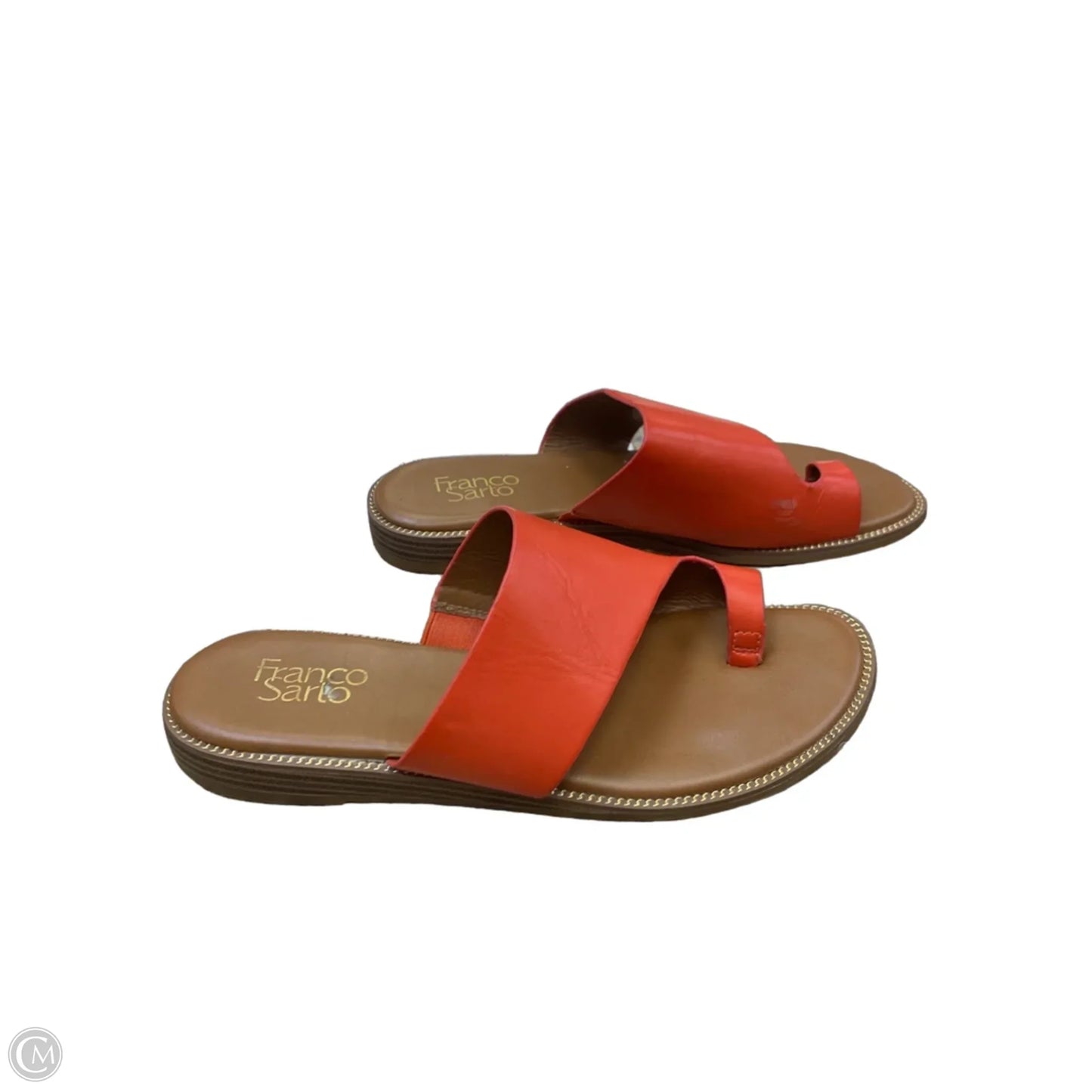 Sandals Flats By Franco Sarto In Orange, Size: 8.5