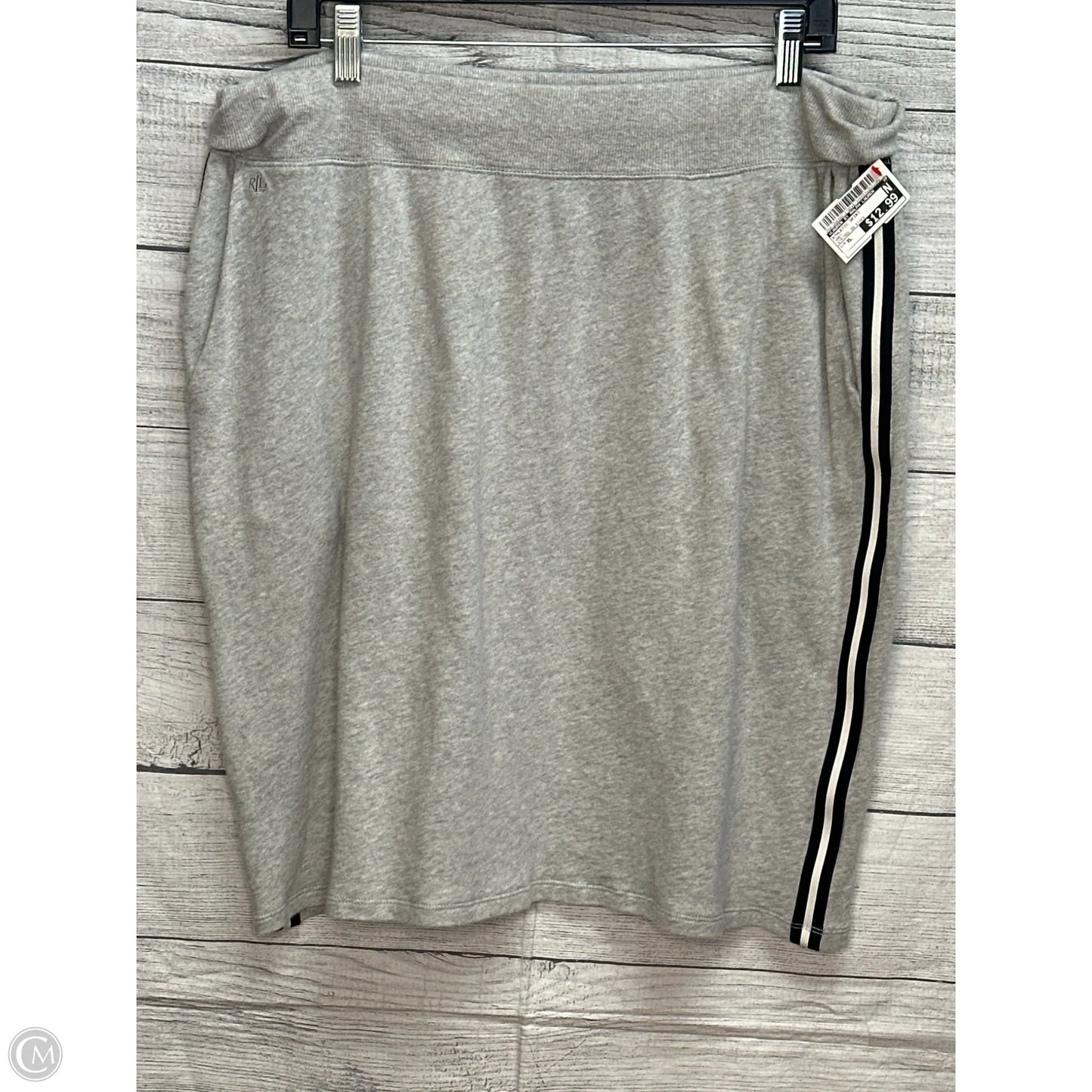 Athletic Skirt By Lauren By Ralph Lauren In Grey, Size: Xl