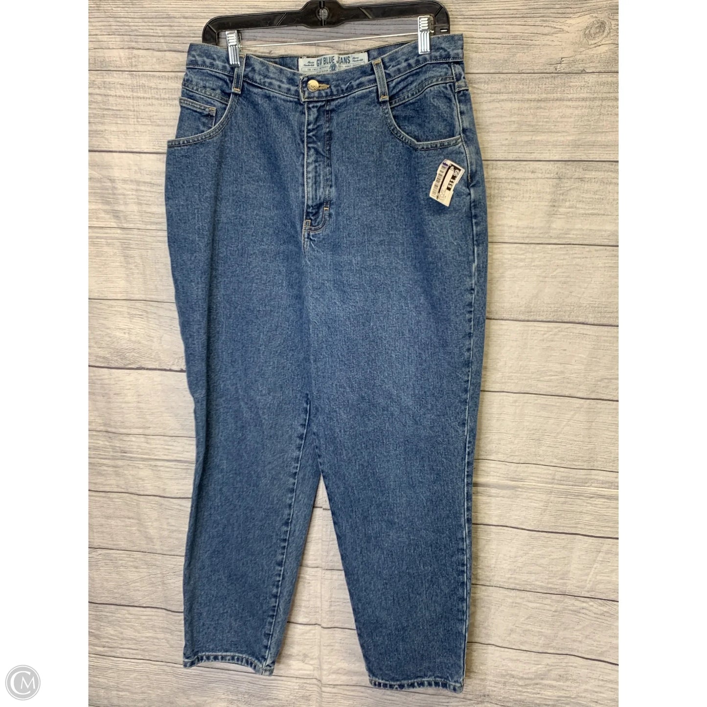 Jeans Boot Cut By Cmf In Blue Denim, Size: 14w short