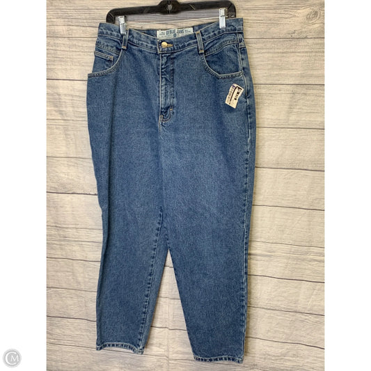 Jeans Boot Cut By Cmf In Blue Denim, Size: 14w short