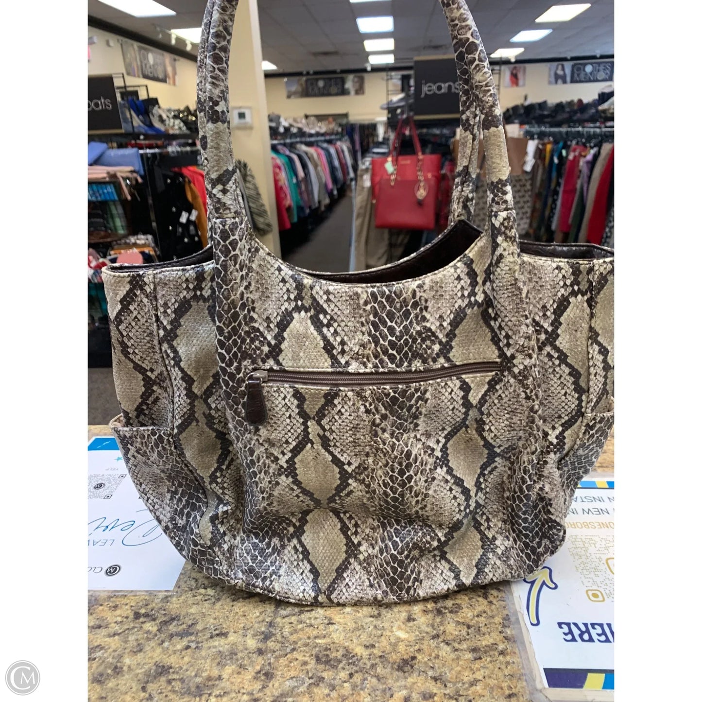 Handbag By Nicole Miller, Size: Large