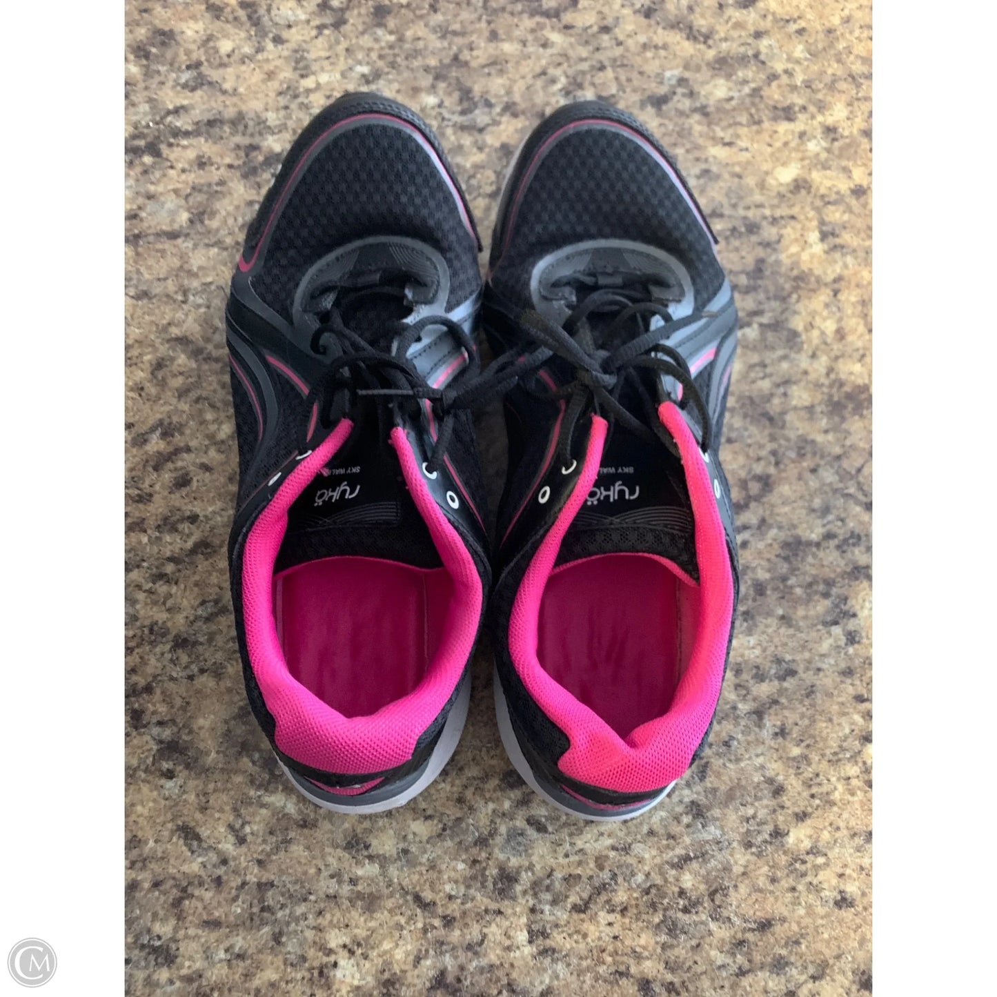 Shoes Athletic By Ryka In Black & Pink, Size: 12