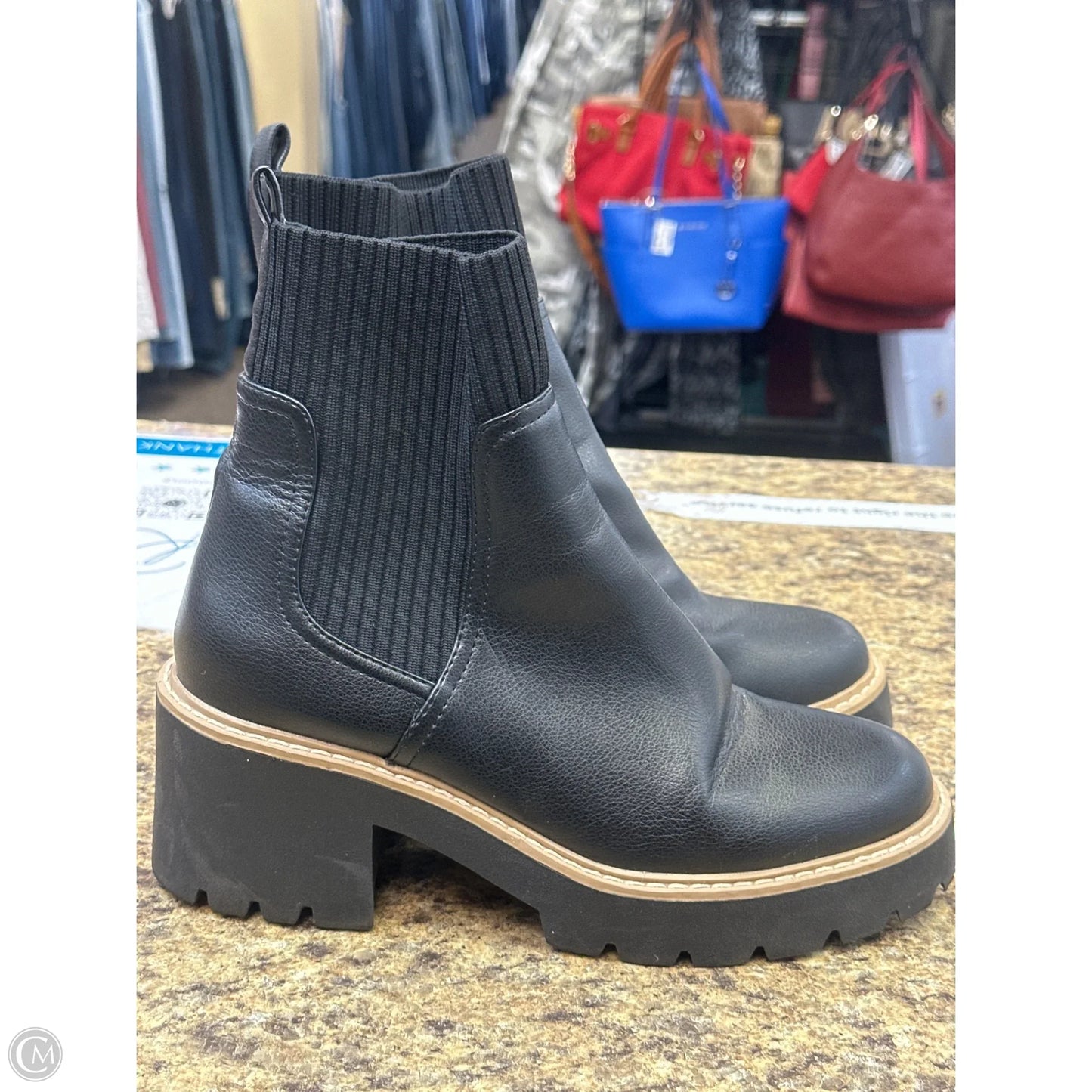 Boots Combat By Dolce Vita In Black & Tan, Size: 8.5