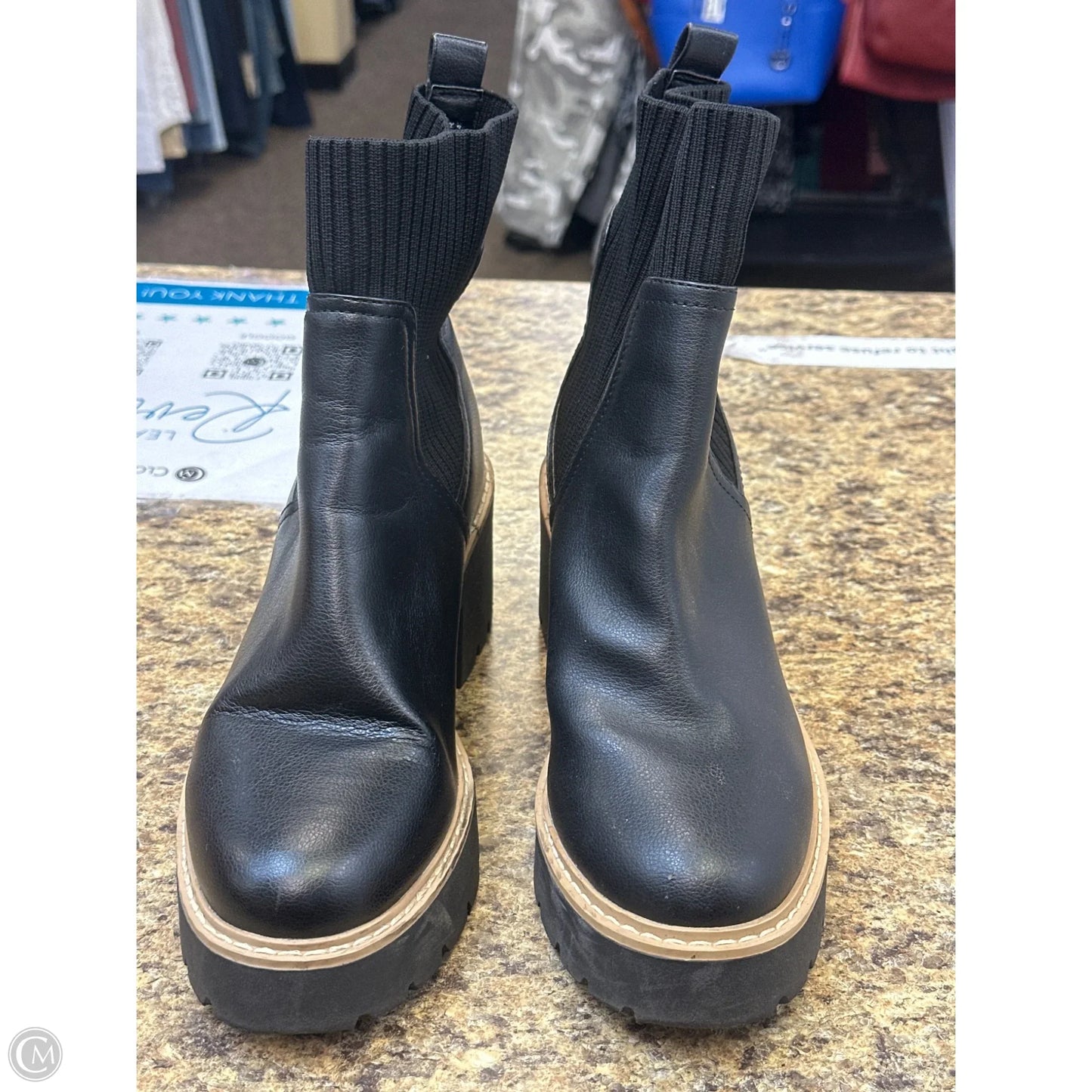 Boots Combat By Dolce Vita In Black & Tan, Size: 8.5