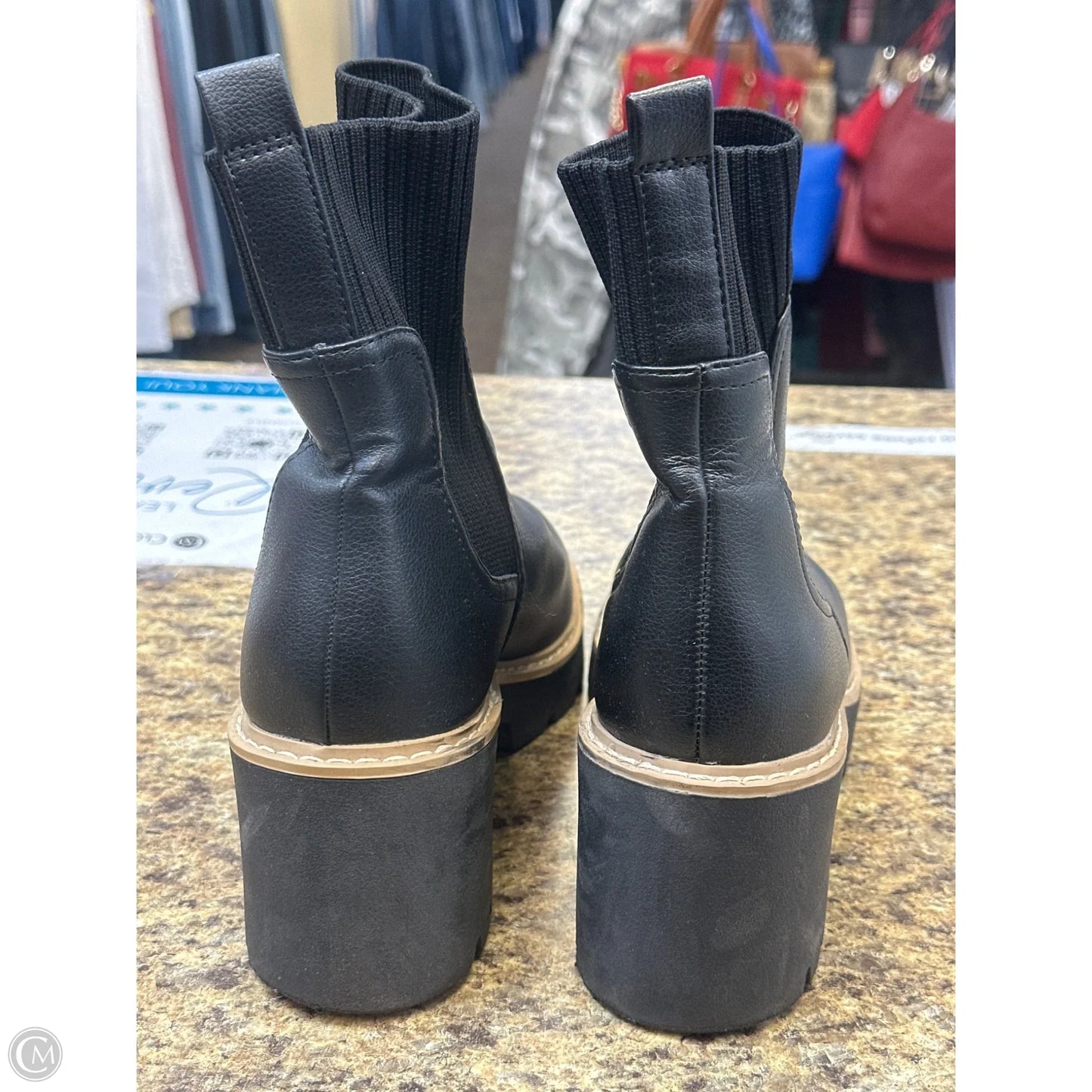 Boots Combat By Dolce Vita In Black & Tan, Size: 8.5