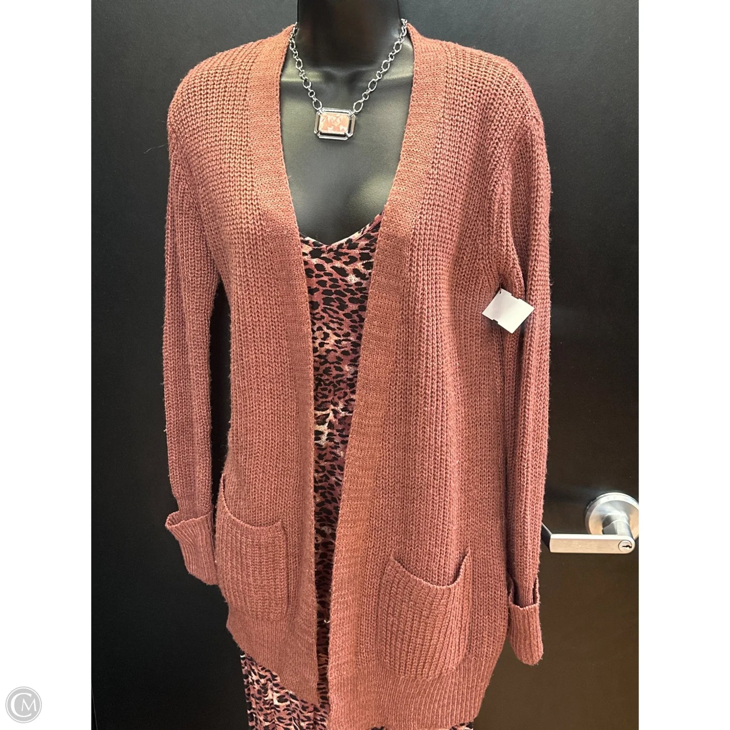 Cardigan By Haute Monde In Pink, Size: S