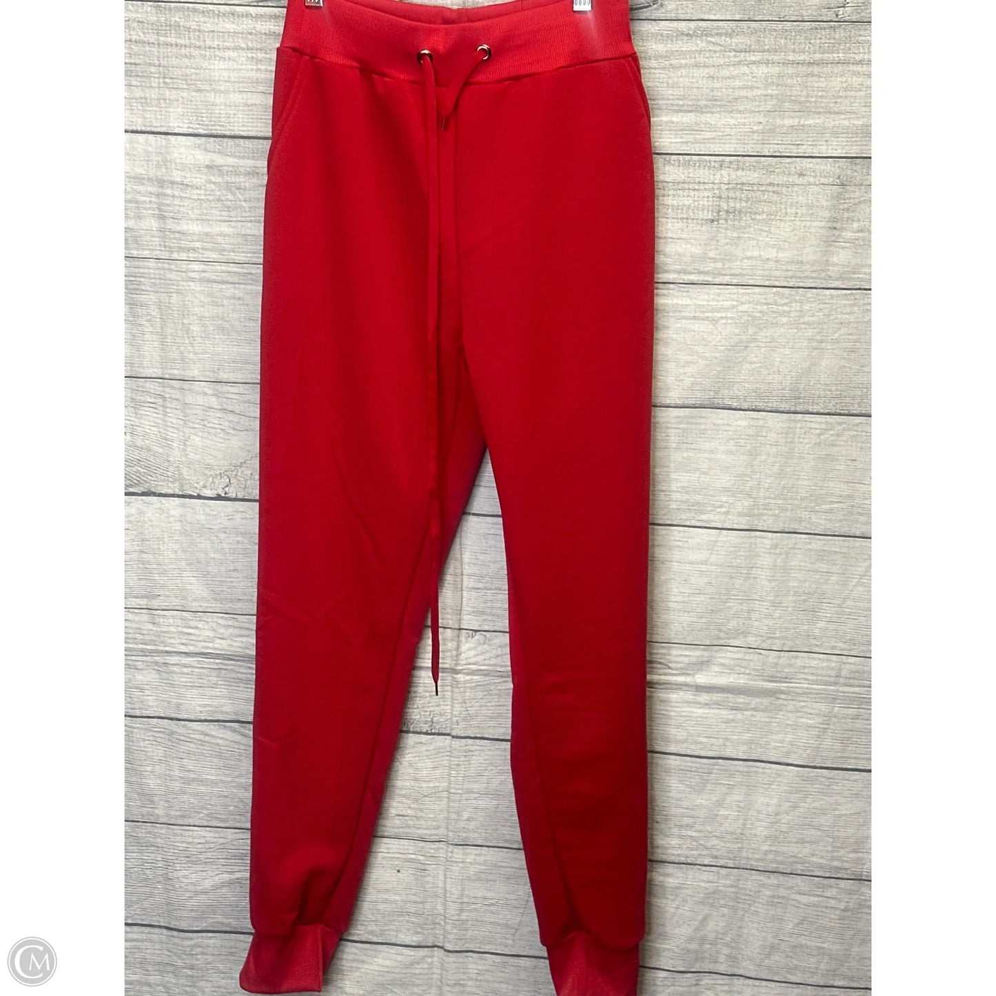 Athletic Pants By Clothes Mentor In Red, Size: L