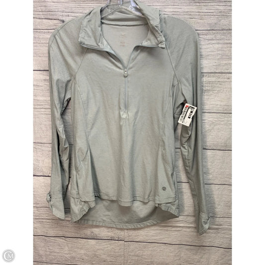 Athletic Jacket By Apana In Grey, Size: S