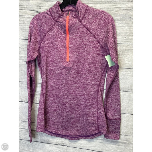Athletic Jacket By Tangerine In Purple, Size: S