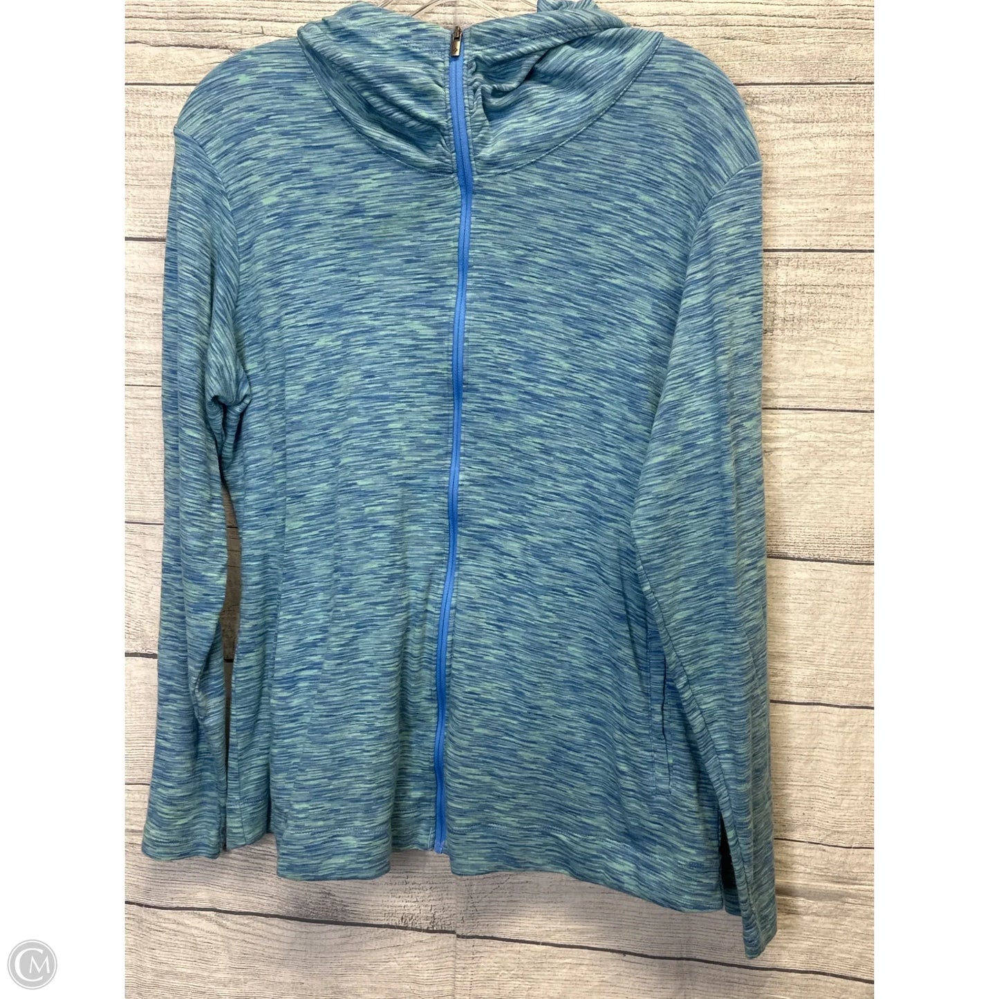 Athletic Jacket By Columbia In Blue, Size: Xl