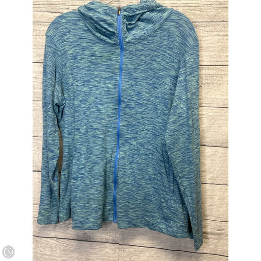 Athletic Jacket By Columbia In Blue, Size: Xl
