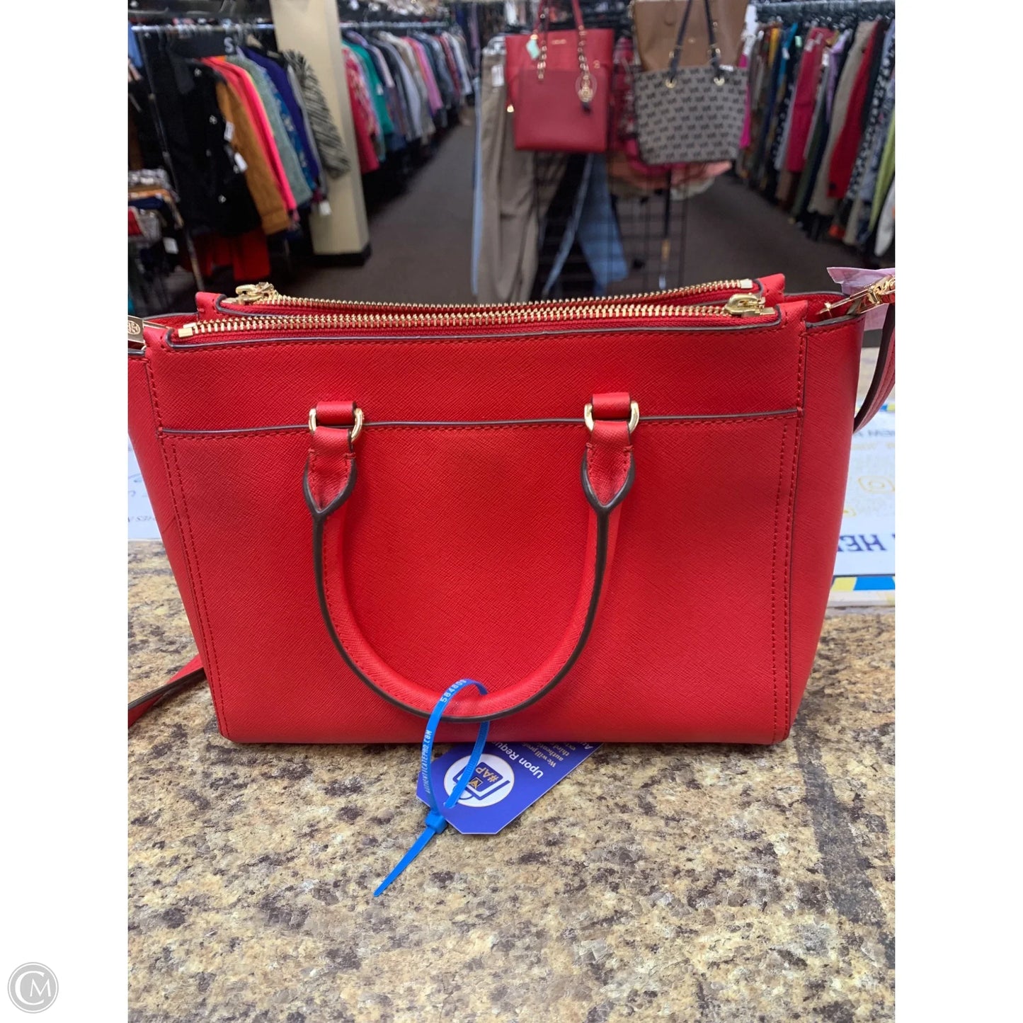 Handbag Designer By Tory Burch, Size: Medium