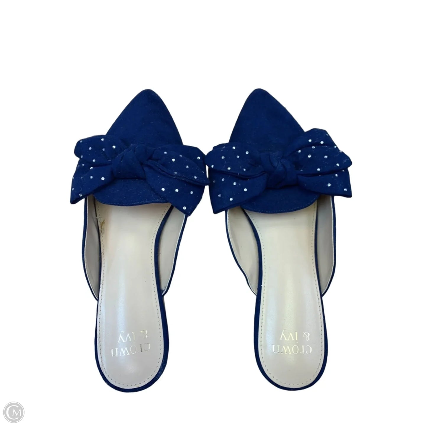 Shoes Flats By Crown And Ivy In Blue, Size: 8.5