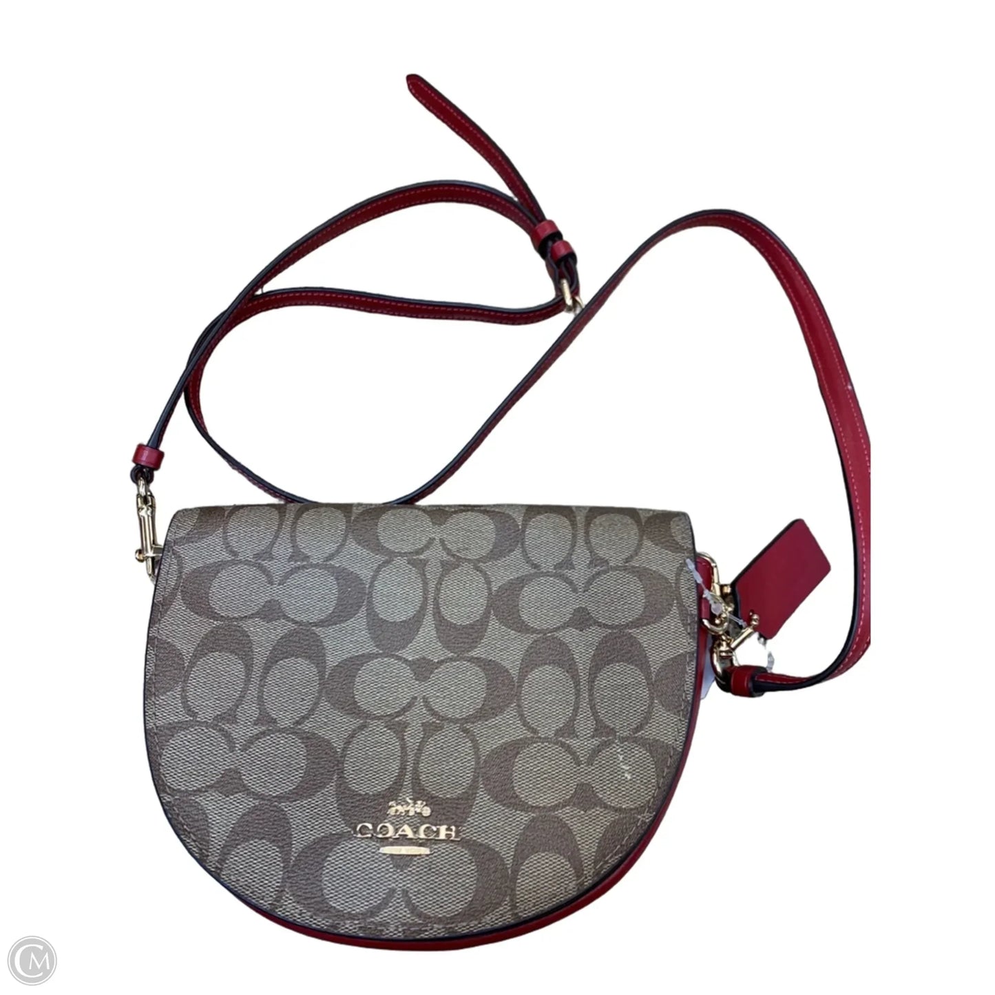 Crossbody Designer By Coach, Size: Small