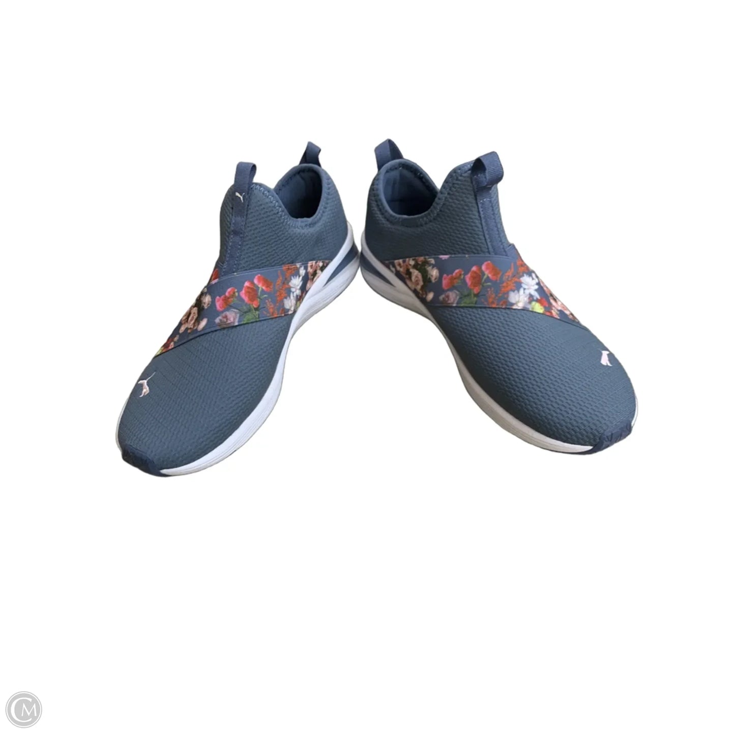Shoes Sneakers By Puma In Blue, Size: 10