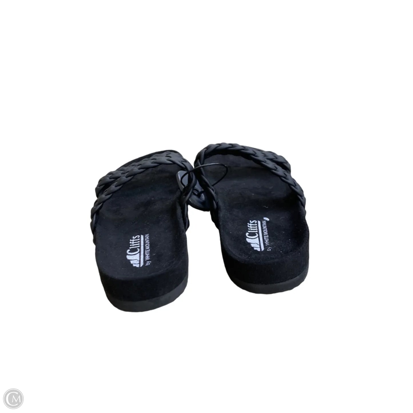 Sandals Flats By Cliffs By White Mountain In Black, Size: 8