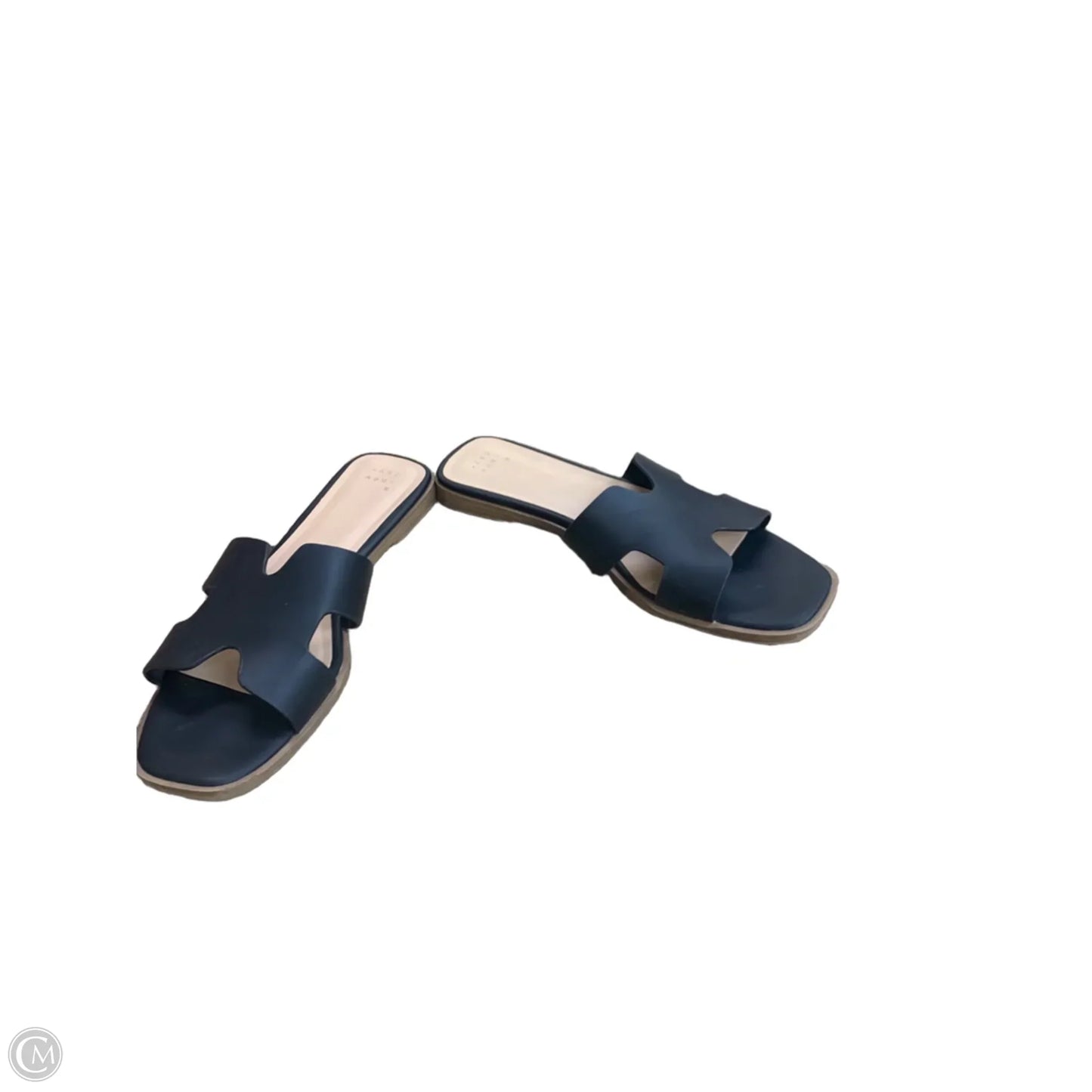 Sandals Flats By A New Day In Black, Size: 8