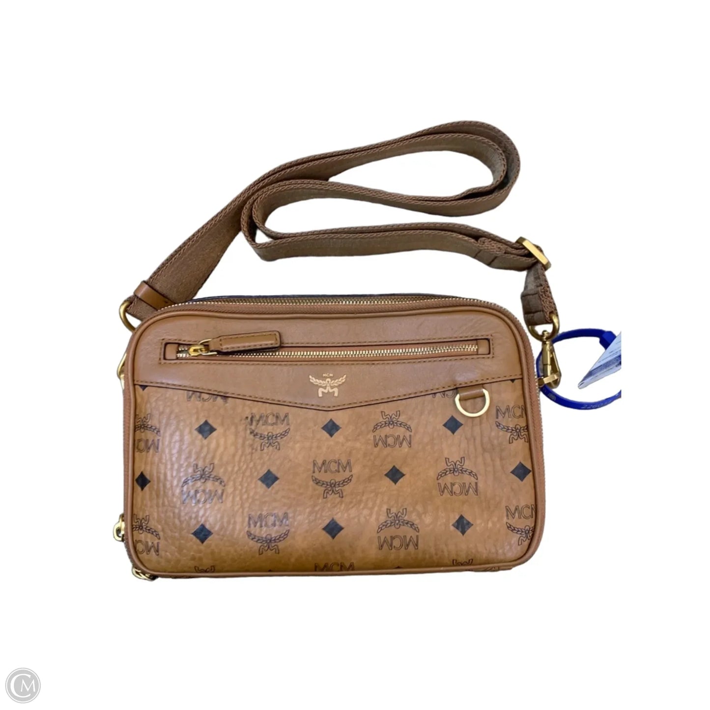 Crossbody Luxury Designer By Mcm, Size: Medium