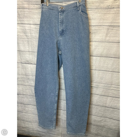 Jeans Straight By Riders In Blue Denim, Size: 24