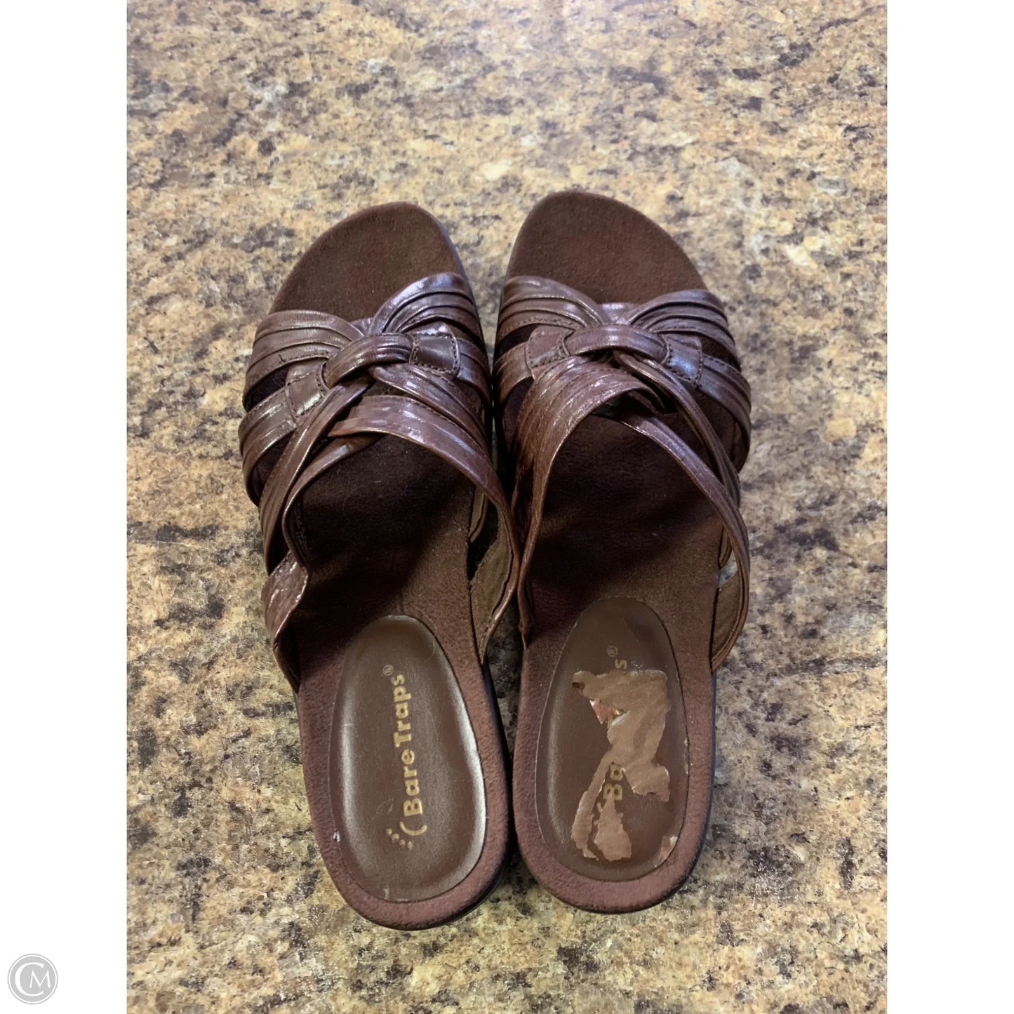 Shoes Flats By Bare Traps In Brown, Size: 7.5