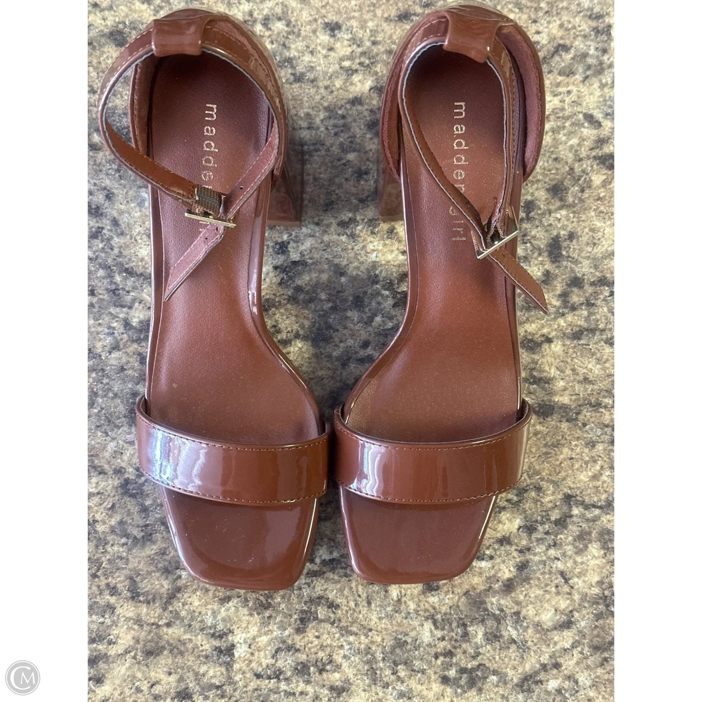 Shoes Heels Block By Madden Girl In Brown, Size: 6.5