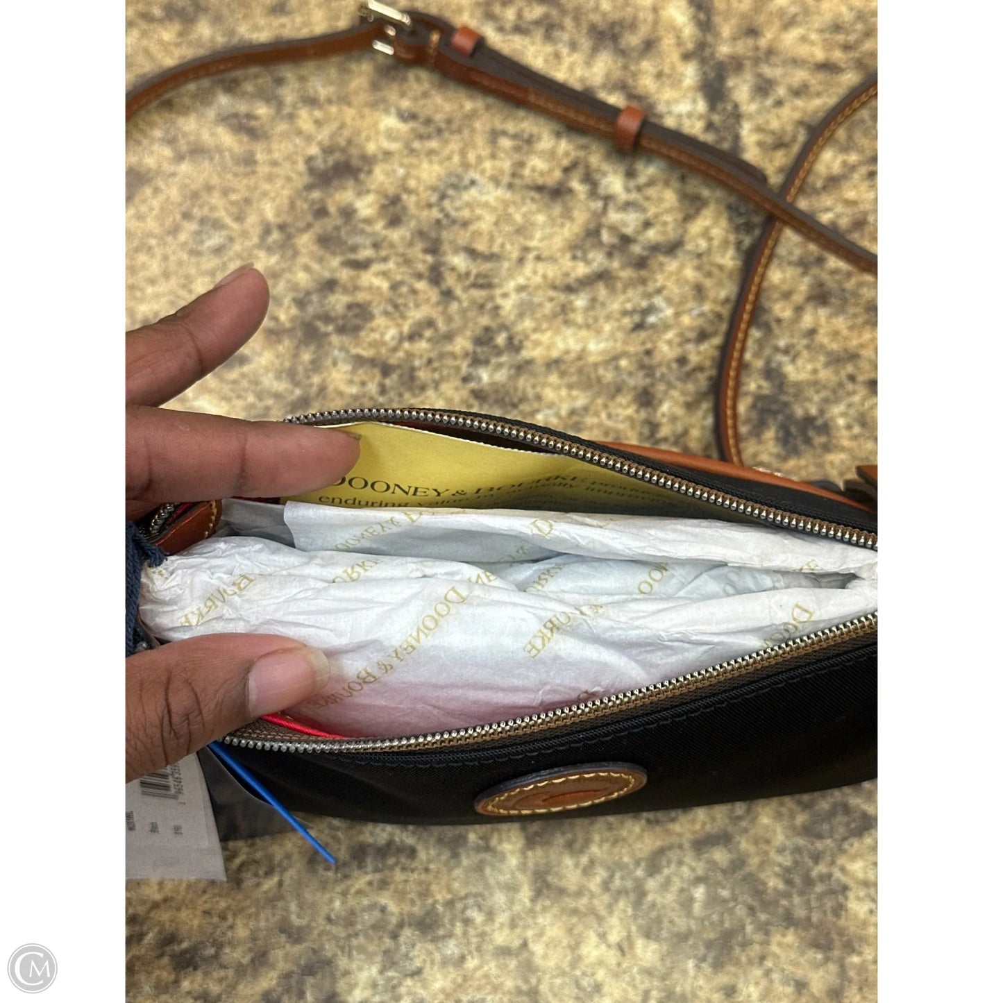 Crossbody Designer By Dooney And Bourke, Size: Small