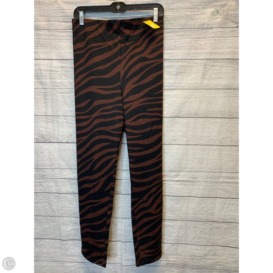 Pants Dress By Ann Taylor In Black & Brown, Size: 18