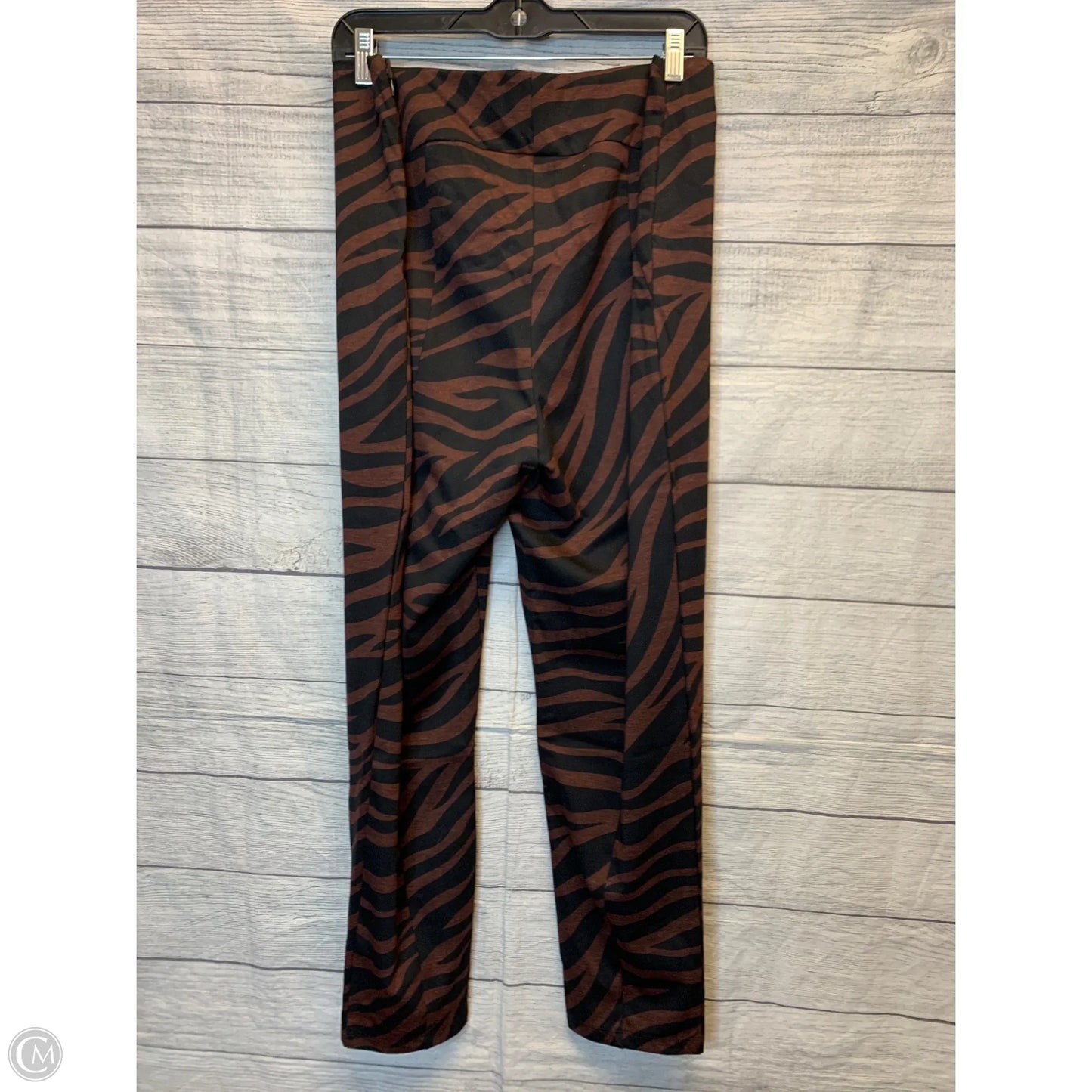 Pants Dress By Ann Taylor In Black & Brown, Size: 18